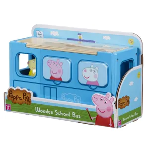 Tm Toys Peppa Pig dřevěný autobus (PEP07222)