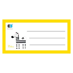 Nálepka (samolepka) Interdruk B&B KIDS (NAKZESB&B)