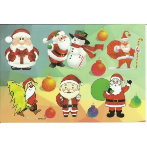 Vánoční nálepka (M)