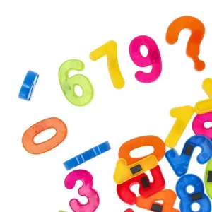 Mega Creative magnet s písmeny a číslicemi - mix (462721)