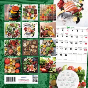 Vícepanelový nástěnný kalendář Avanti 300 mm x 600 mm (5901769620988)