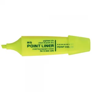 Zvýrazňovač Point Liner AHM21572 M&G s parfémovaným ořezaným hrotem 1-4 mm žlutý
