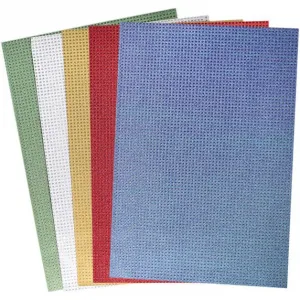 Titanum Craft-Fun Series samolepicí metalizovaný papír glamour - mix barev 200 mm x 300 mm (ZT001)