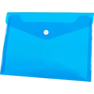 Tetis plastový pořadač na knoflíky obálka str. A5 barva: modrá 140 mic. 165 mm x 225 mm (BT610-N)