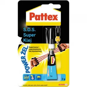 Pattex SOS gelové lepidlo v tubě 1,5 ml 2g