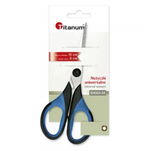 Ergonomické nůžky Titanum 15 cm (SH004-04)