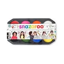 Snazaroo paleta barev na obličej 8x18ml 8 barev. (1172039)
