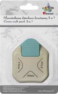 Kreativní děrovačka rohů řady Craft-Fun 3v1 (T-6630-1)