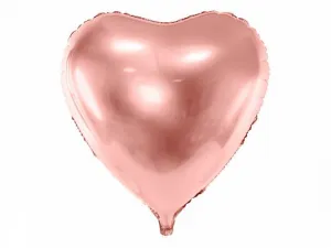 Fóliový balónek Partydeco Star, 70 cm, růžové zlato 27cal (FB78M-019R)
