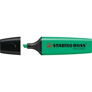 Zvýrazňovač Stabilo BOSS, tyrkysový 2,0-5,0 mm (70/51)