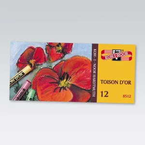 Suché pastely Koh-I-Noor 12 barev (8512)