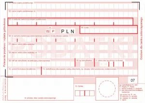 Self-copy Michalczyk i Prokop Podatki polecenie przelewu/kłata gotówkowa 2-odc. A6 80k. (471-5)