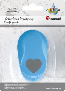 Titanum Craft-Fun Series 25mm dekorativní děrovač srdcí (T-8810-30E)