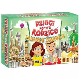 Karetní hra Klokan Děti versus rodiče Světová města