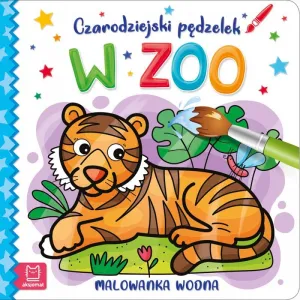 Aksjomat vzdělávací brožura Kouzelný kartáč. V zoologické zahradě... Kniha vodových barev