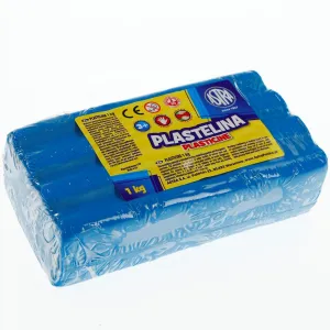 Plastelína Astra 1 barva modrá 100g