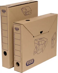Kartotéka Elba Tric 10 A4 - hnědá 265 mm x 550 mm x 340 mm (100552622)