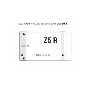 Kryt Biurfol Z5R 297 mm x 408-440 mm (OZB-50)