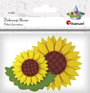 Titanum Craft-Fun Series plstěné ozdoby slunečnice (WFB-007)