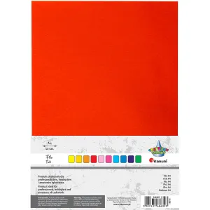 Titanum Craft-Fun Series A4 plsť barva: mix 10 ark. 210 mm x 297 mm (344561)