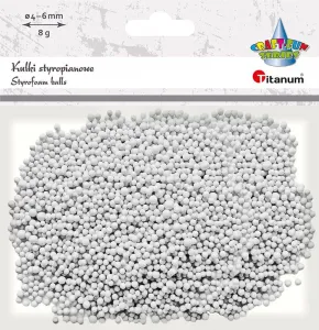 Titanová polystyrenová ozdoba Craft-Fun Series kuličky (362109)