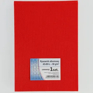 Art blok Kreska tvrdá vazba A5 80g 80k