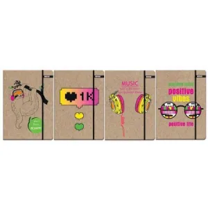 Beniamin Kraft Liner Fluo kartonová složka A4 barva: mix 70g 318mm x 235mm (6102137)