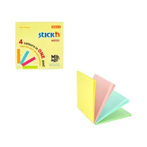 Lepicí polštářky Stick'n Magic pastelový mix 100k 76mm x 76mm (21574)