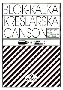Obtiskový papír Canson A4 - transparentní 90g 210mm x 297mm (200005322)