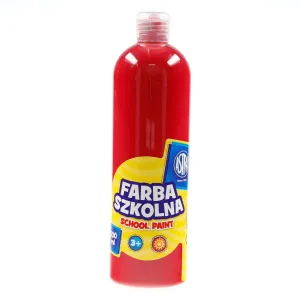 Astra školní barvy na plakáty barva: červená 500ml 1 barva.