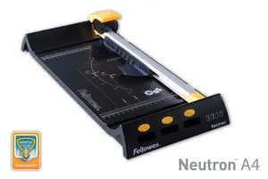 Zastřihovač Fellowes neutron A4 - černý 10k. 78 mm x 476 mm x 218 mm (5410001)