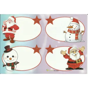 Vánoční nálepka (M)