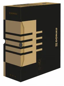 Kartotéka Donau A4 - hnědá 120 mm x 340 mm x 297 mm (7662301FSC-02)