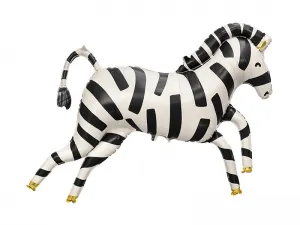 Fóliový balónek Partydeco Zebra, 115x85 cm, 45cal mix (FB121)
