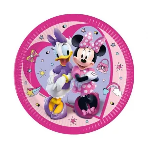 Jednorázový talíř Godan Minnie o průměru 230 mm 8 ks (93830)