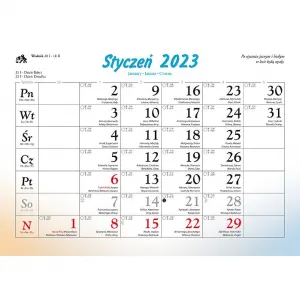 Rodinný nástěnný kalendář Lucrum 280 mm x 200 mm (WL09)