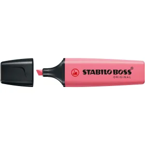 Zvýrazňovač Stabilo BOSS, růžový pastelový 2-5 mm (70/129)