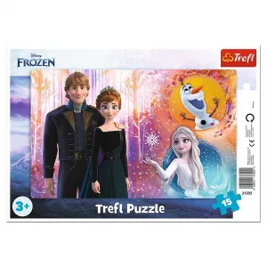 Trefl puzzle Frozen 2 Radostné vzpomínky 15 el. (31392)