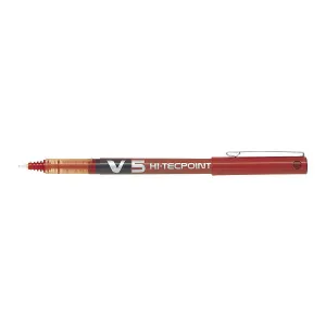 Pero Pilot Hi-Tecpoint V5 Thumb Pen červené