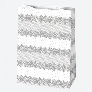 Dekorační sáček s třpytivými vzory Pol-Mak mix 230x320x110 (T5B)