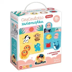 Czuczu vzdělávací puzzle se zvířátky CZUCZUlotto (490975)