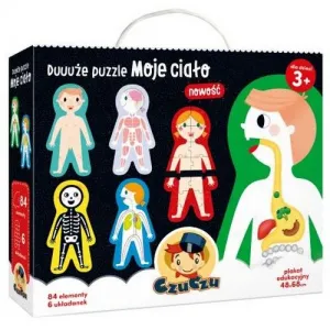 Czuczu My Body Puzzle 84 el. (6285737)
