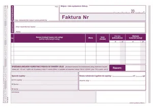 Ofsetový tisk Michalczyk i Prokop Faktura pro plátce osvobozené od DPH A5 80k. (203-3E)
