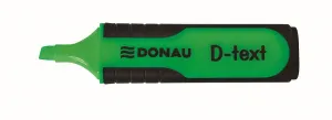 Zvýrazňovač Donau D-Text, zelený 1,0-5,0 mm (7358001EN-06)