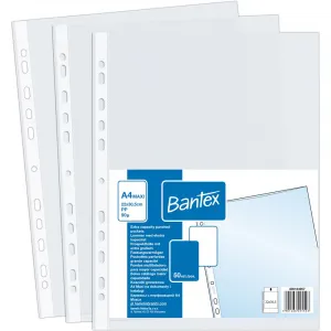 Bantex Budget pea A4+ barva: čirá typ U 90 mic. (400124957)