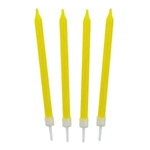 Žlutá narozeninová svíčka Godan, 8,6 cm (SW-ZO10)