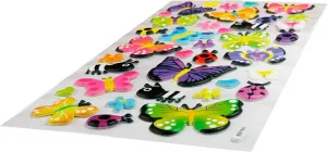 Titanum Craft-Fun Series vypouklá samolepka (samolepka) motýli, berušky, včely (PPA008)