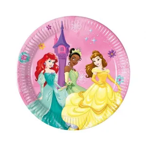 Jednorázový talíř Godan Princesses o průměru 200 mm 8 ks (94053)