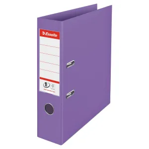 Pákový pořadač Esselte Colour Breeze č. 1 A4 levandulová 75 mm (628432)