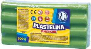 Astra plastelína 1 barva světle zelená 500g
